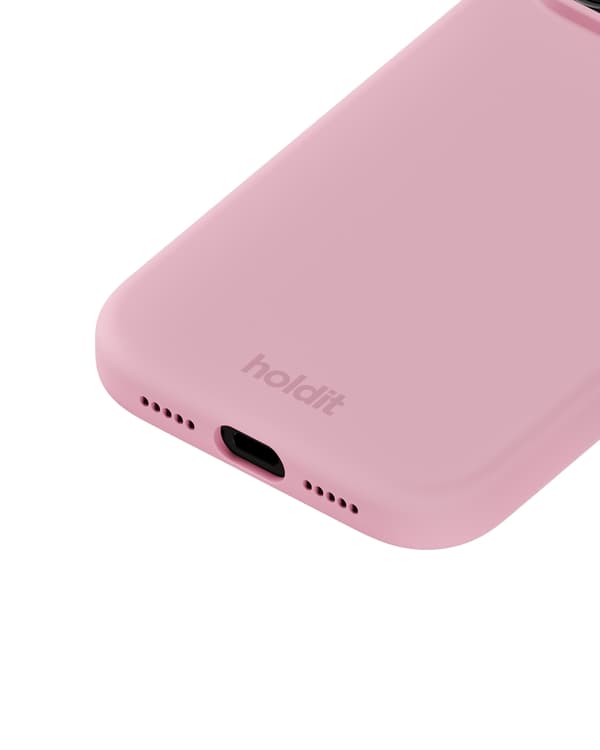 holdit iPhone 17 Pro Mobilskal Silikon Rosa