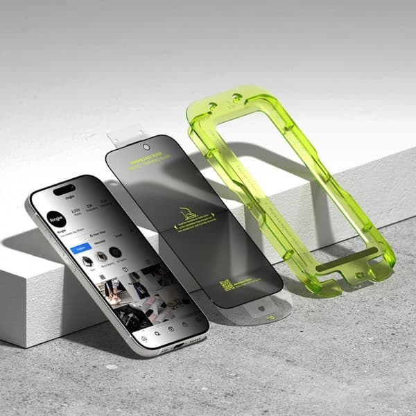 Ringke iPhone 17 2-PACK Easy Slide Skärmskydd Privacy