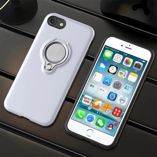 iPhone 7/8/SE Ringskal Silver
