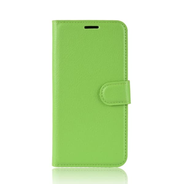iPhone 11 Pro Fodral Litchi Läder Grön