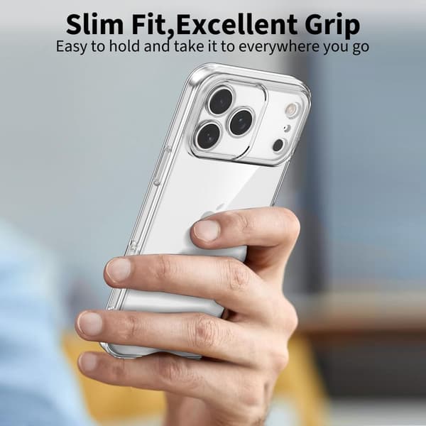 Tech-Protect iPhone 17 Pro Skal FlexAir Transparent
