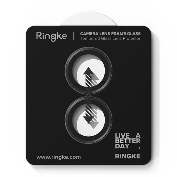 Ringke iPhone 17 2-PACK Linsskydd Svart
