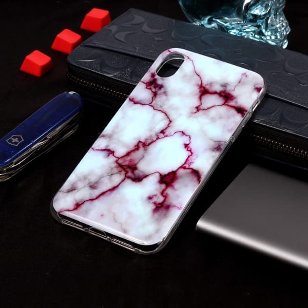 iPhone X/Xs Marmor TPU Skal
