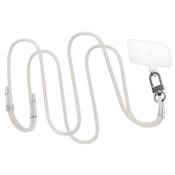 Spigen Mobilsnöre / Handledsrem Strap Set Pearl White