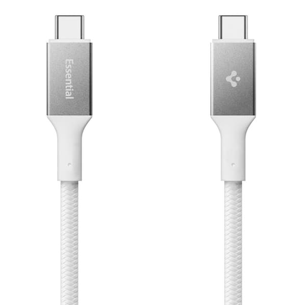Spigen 1.5m 240W USB-C - USB-C Kabel Vit