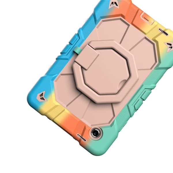 Galaxy Tab A11 Plus Skal Kickstand Shockproof Rainbow