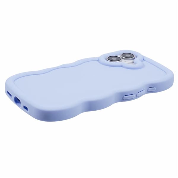 iPhone 17 Mobilskal Wavy Lila