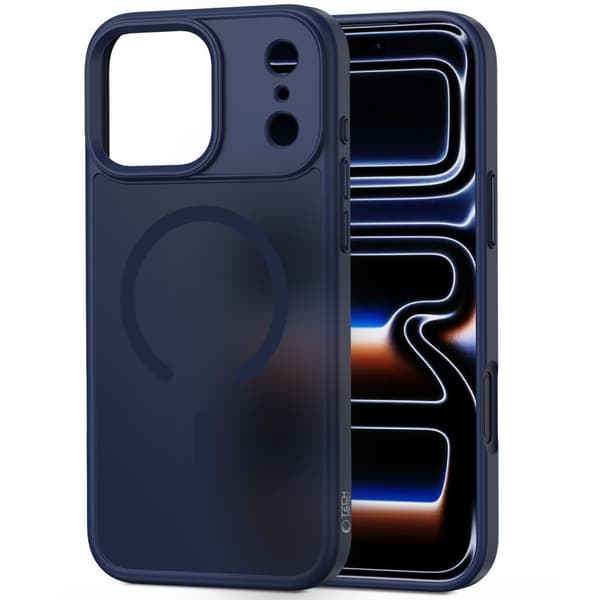Tech-Protect iPhone 17 Pro Skal MagSafe MagMat Deep Blue