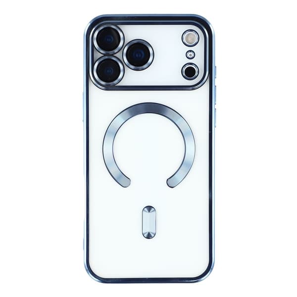 iPhone 17 Pro Skal MagSafe Electroplated TPU Blå