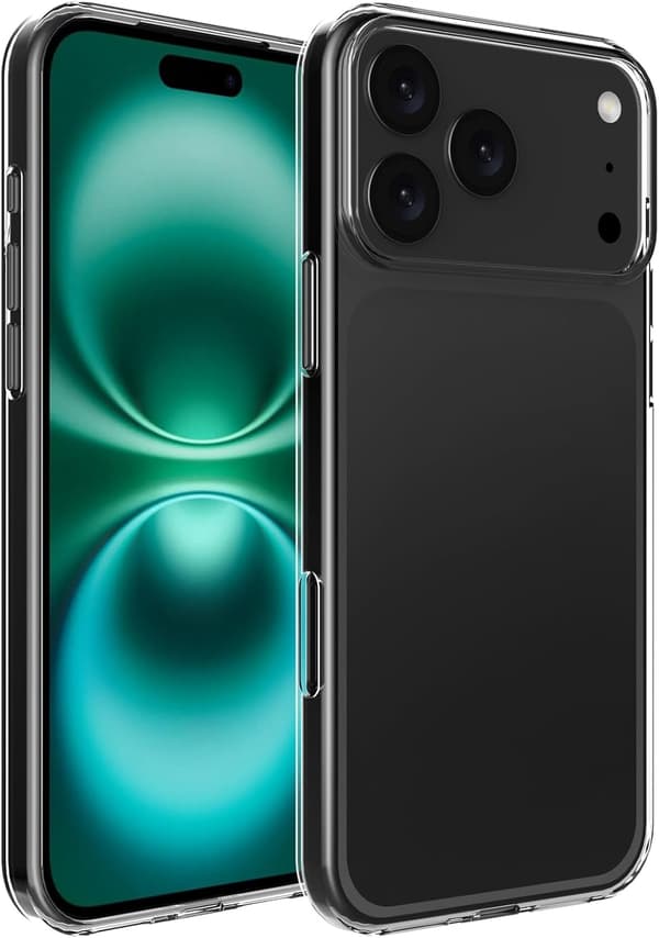 iPhone 17 Pro Max Genomskinligt mobilskal