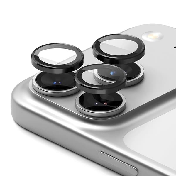 Ringke iPhone 17 Pro / 17 Pro Max 2-PACK Linsskydd Svart