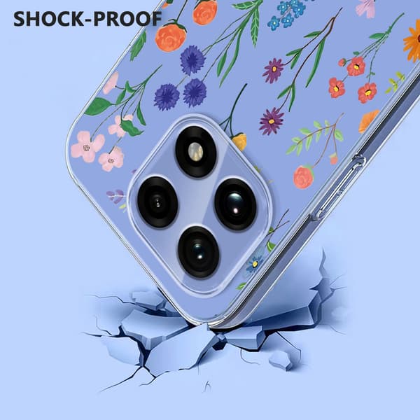OnePlus 15 Skal TPU Med Tryck Blommor