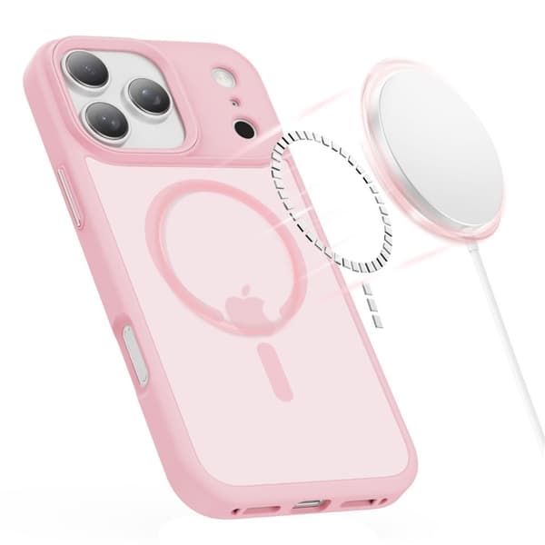 Tech-Protect iPhone 17 Pro Max Skal MagSafe MagMat Rosa