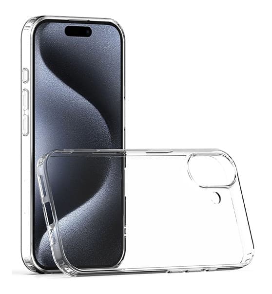 iPhone 17 Genomskinligt mobilskal