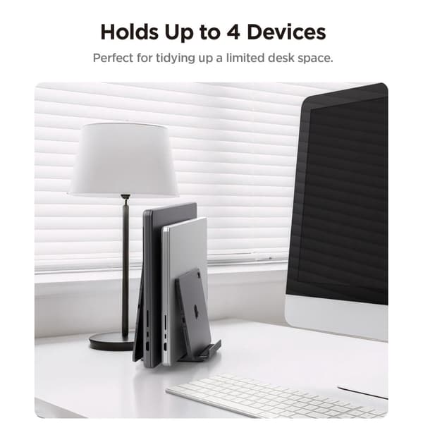 Spigen Vertikalt Laptop Stativ Space Grey