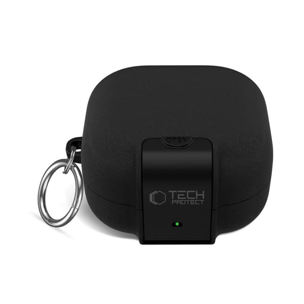 Tech-Protect Galaxy Buds 4 / 4 Pro Skal Slim Hook Svart