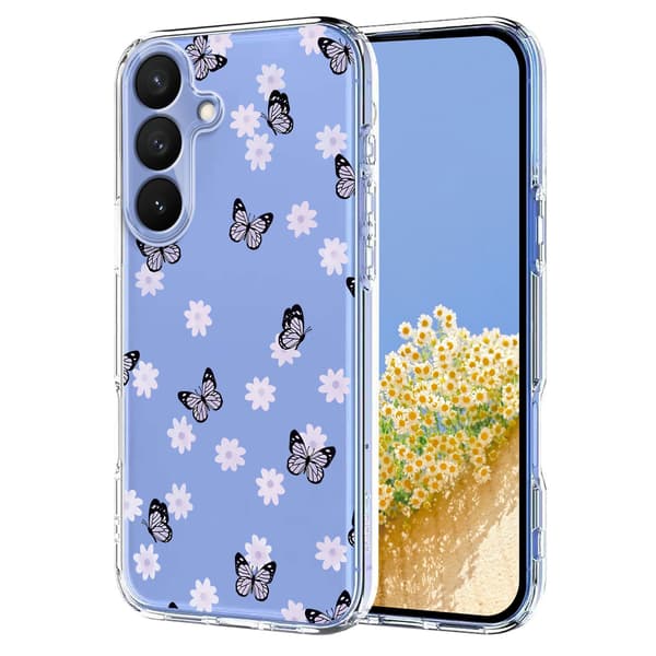 Samsung Galaxy S26 Skal Med Tryck Blommor