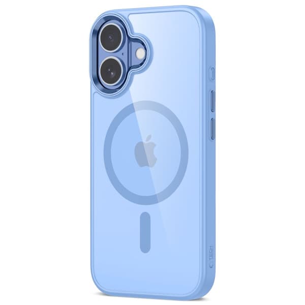 Tech-Protect iPhone 17 Skal MagSafe MagMat Blue / Clear