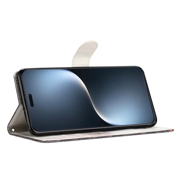Honor Magic7 Pro Fodral Med Tryck Blå Marmor