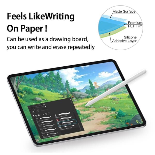Samsung Galaxy Tab A11 Plus / A9 Plus PAPERLIKE Skärmskydd