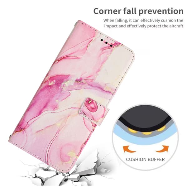Google Pixel 10a Fodral Marmor Roséguld
