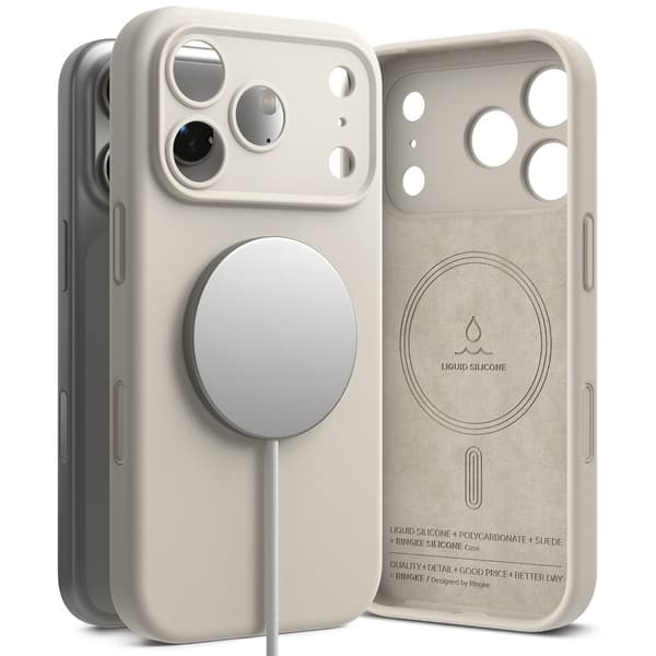 Ringke iPhone 17 Pro Max Skal MagSafe Silikon Stone