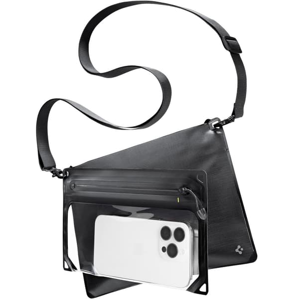 Spigen Universal Vattentät Väska Svart