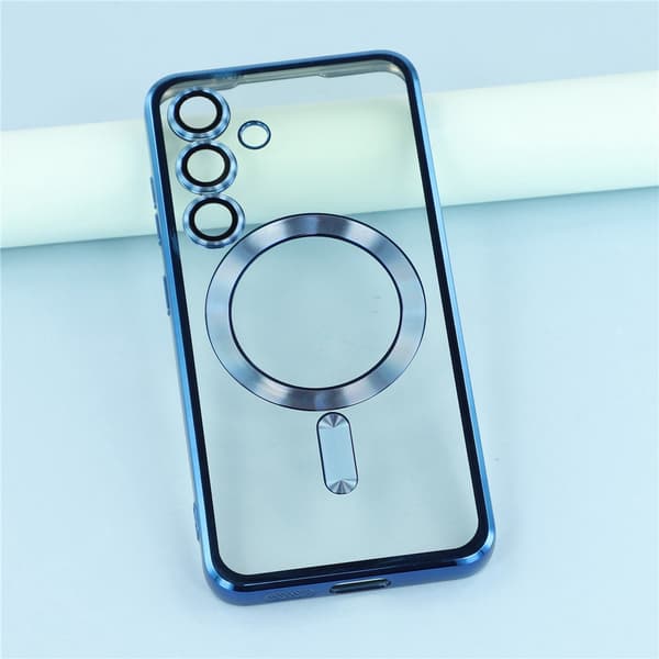 Galaxy S26 Plus Skal MagSafe Electroplated TPU Blå