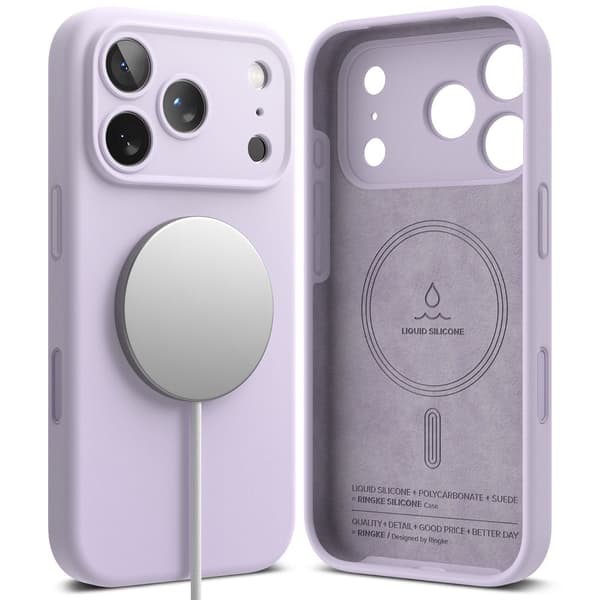Ringke iPhone 17 Pro Max Skal MagSafe Silikon Lila