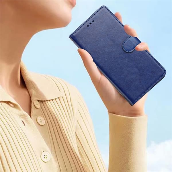 Xiaomi 15T Fodral Läder Blå