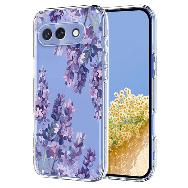 Google Pixel 10a Skal Med Tryck Blommor