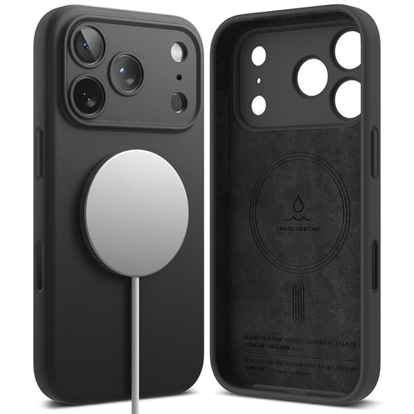 Ringke iPhone 17 Pro Max Skal MagSafe Silikon Svart