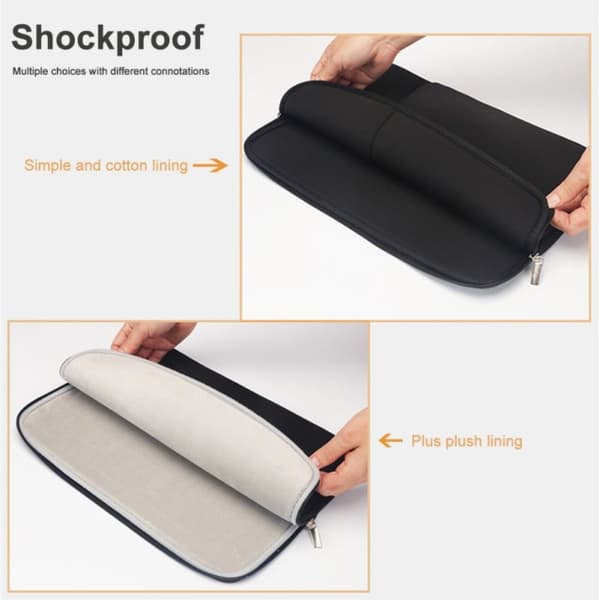 Laptop Sleeve Väska 13.8" Grå