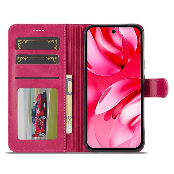LC.IMEEKE Google Pixel 10a Fodral Läder Rosa