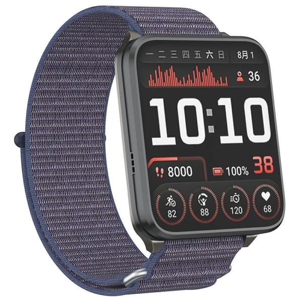 Garmin Venu X1 Armband Nylon Loop Blå