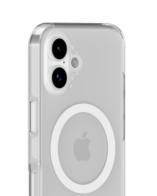 holdit iPhone 17 MagSafe Mobilskal White/Transparent
