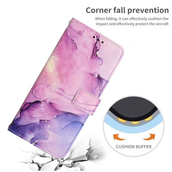 Google Pixel 10a Fodral Marmor Lila