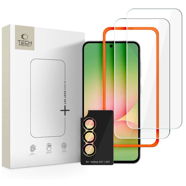 Tech-Protect Galaxy A57 5G 3-PACK Skärmskydd / Linsskydd