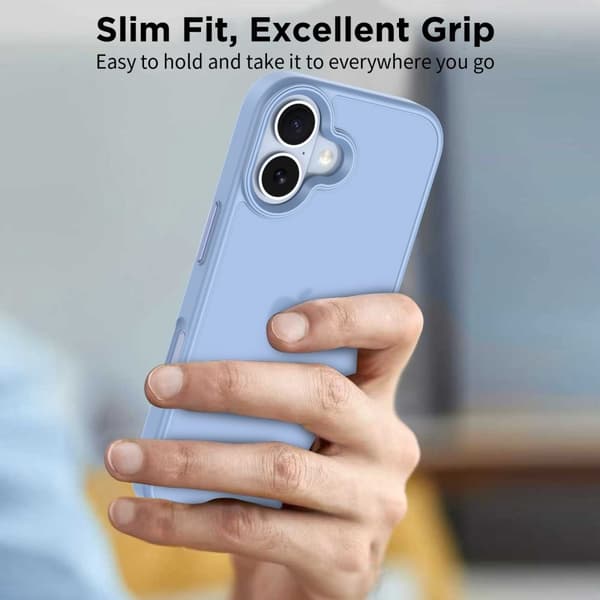 Tech-Protect iPhone 17 Skal MagMat Mist Blue