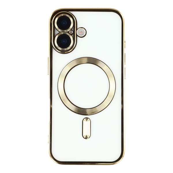 iPhone 17 Skal MagSafe Electroplated TPU Guld
