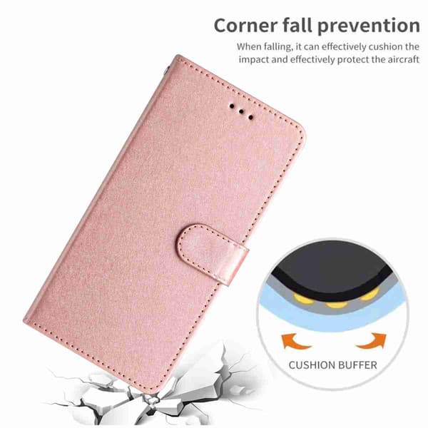 Honor X5c Plus Fodral Läder Roséguld