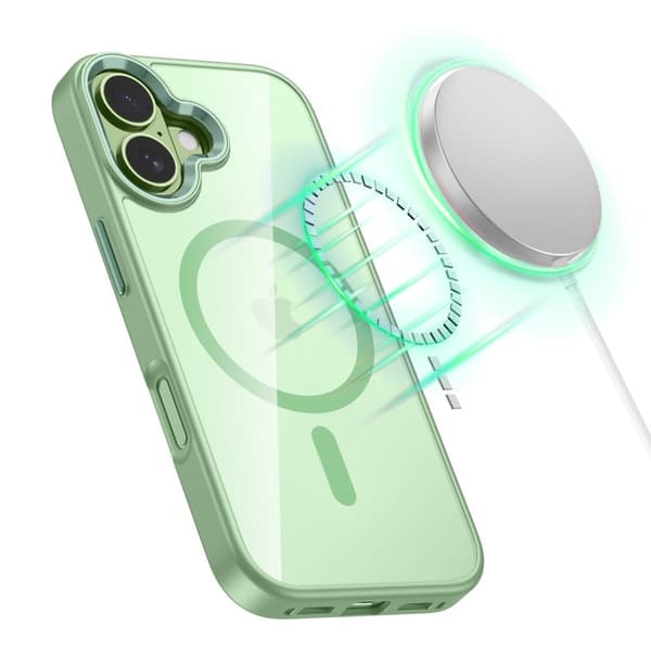 Tech-Protect iPhone 17 Skal MagSafe MagMat Sage / Clear