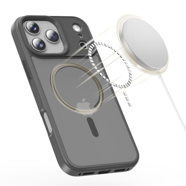 Tech-Protect iPhone 17 Pro Skal MagSafe MagMat Crayon Grey