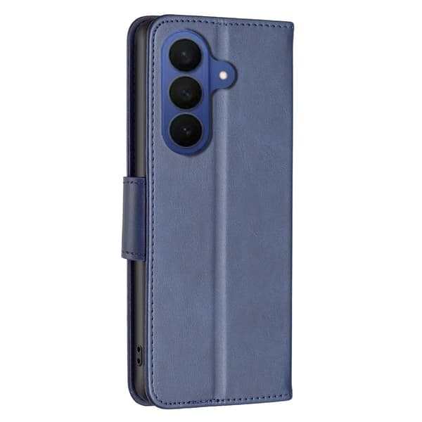 Samsung Galaxy S26 Fodral Läder Blå