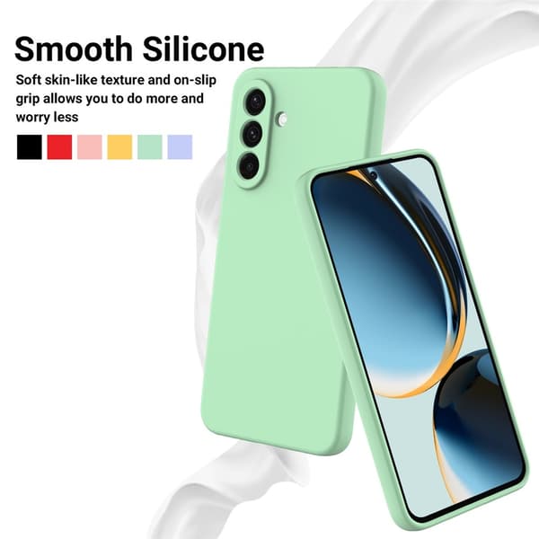 Samsung Galaxy A17 Skal Liquid Silikon Grön