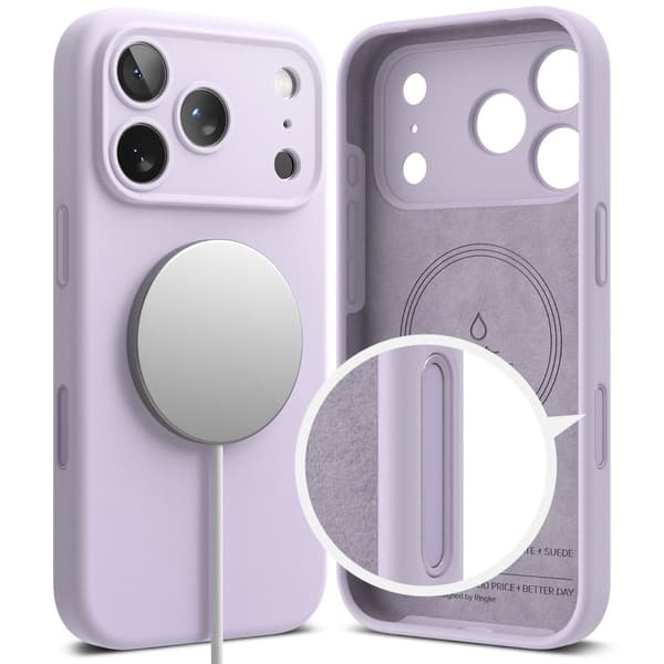 Ringke iPhone 17 Pro Max Skal MagSafe Silikon Lila