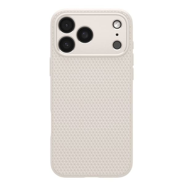 Spigen iPhone 17 Pro Max Skal Liquid Air Natural Titanium