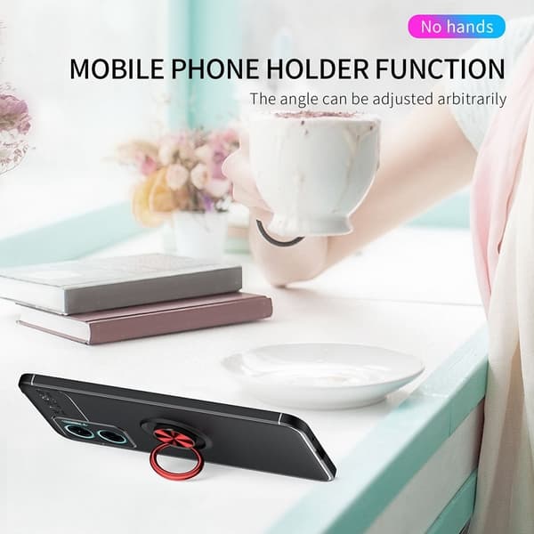 Xiaomi Redmi 10 5G Skal Ring Svart/Blå