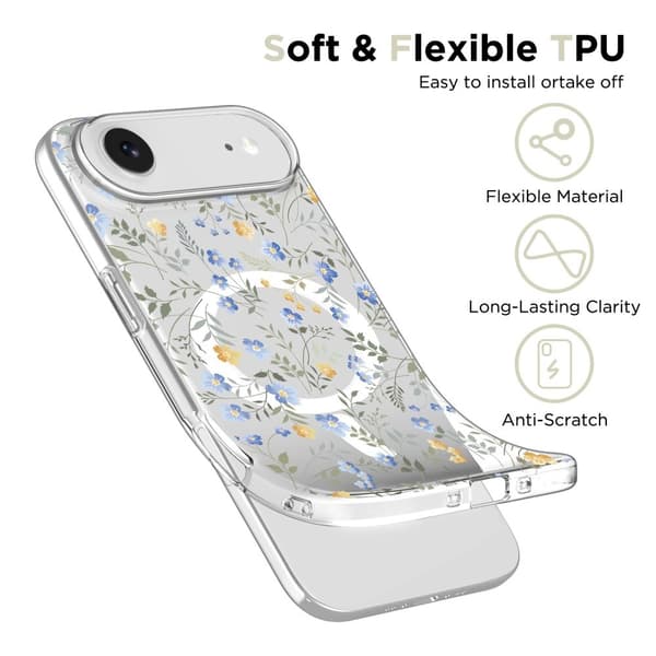 Tech-Protect iPhone Air Skal MagSafe FlexAir Spring Flowers
