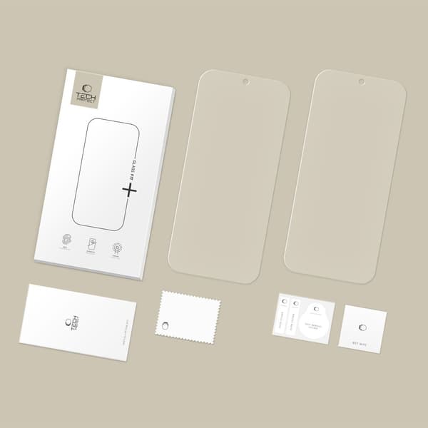 Tech-Protect Google Pixel 10/10 Pro/9/9 Pro 2-PACK Skärmskydd GlassFit+